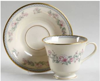 Serenade Cup and Saucer-Lenox