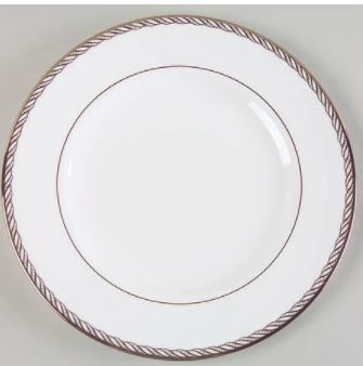 Serpentine Platinum Dinner Plate - Lenox