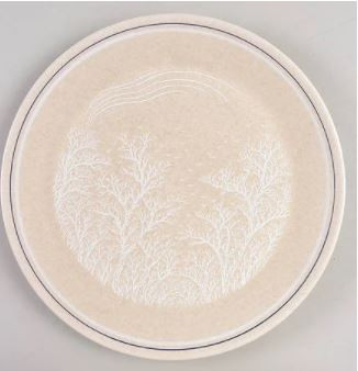 Silhouette Dinner Plate