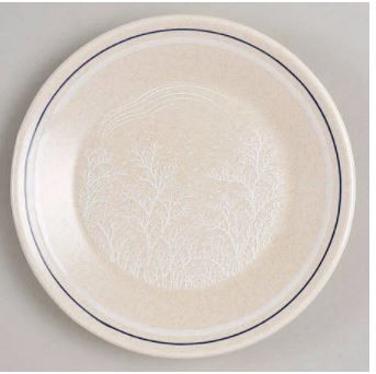 Silhouette Bread and Butter Plate