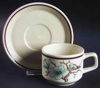 Softwind Cup and Saucer Lenox