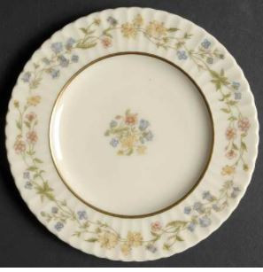 Spring Bouquet Bread and Butter Plate