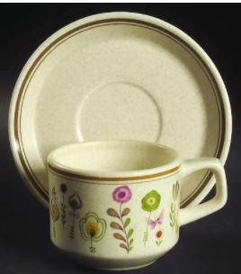 Sprite Cup and Saucer Lenox