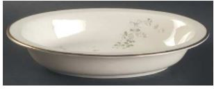 Summer Breeze Oval Vegetable or Serving Bowl