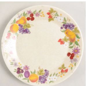 Summer Harvest Bread and Butter Plate