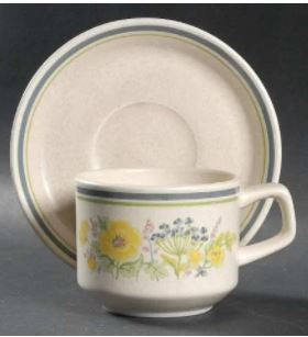 Summer Spice Cup and Saucer Lenox