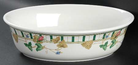 Summer Terrace Oval Vegetable or Serving Bowl