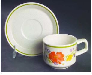 Summer Wind Cup and Saucer-Lenox