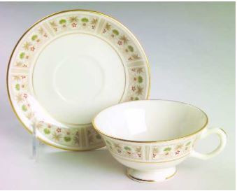 Tableau Cup and Saucer Lenox