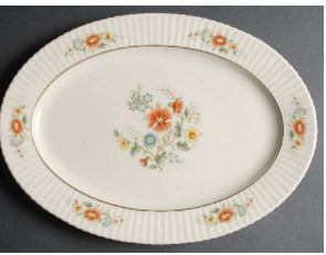 Temple Blossom Medium Oval Platter