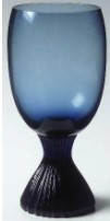 Tempo Blue Water Goblet