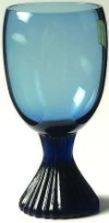 Tempo Blue Wine Goblet