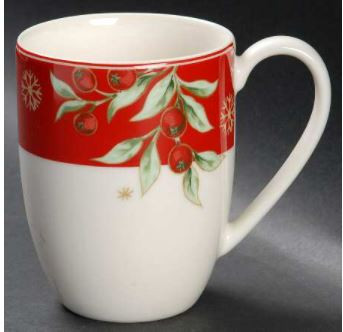 Treasured Traditions Red Mug - Lenox