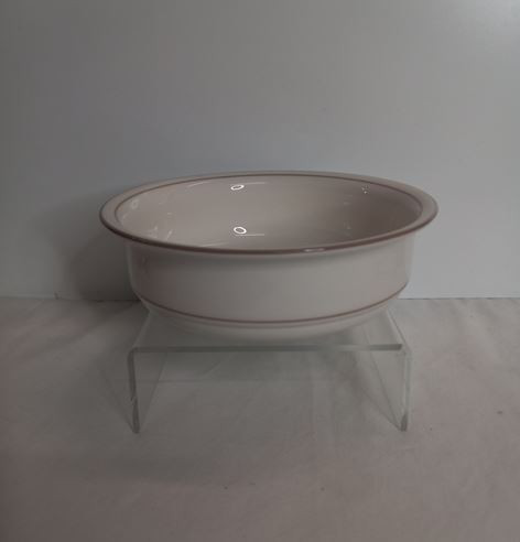 Tulips On Beige Round Soup Cereal Bowl