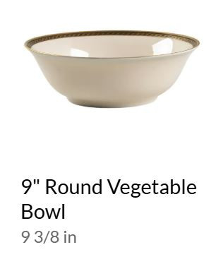 Tyler Round Vegetable or Serving Bowl-Lenox