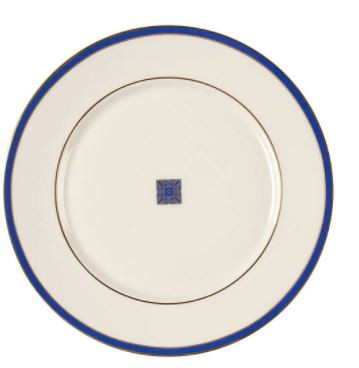 Urban Twilight Blue Round Salad Plate Lenox