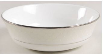 Venetian Lace Round Soup Cereal Bowl