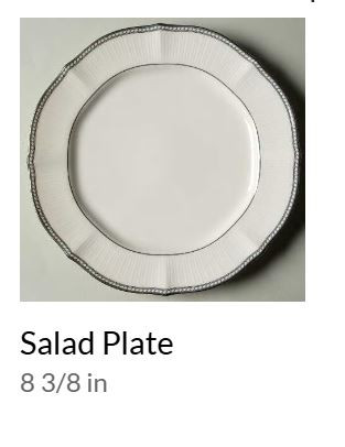 Adrianna Round Salad Plate-Noritake