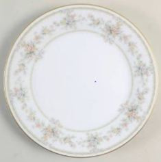 Applique Round Salad Plate-Noritake