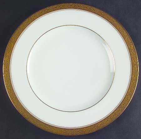 Aristocrat Gold Round Salad Plate
