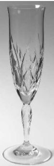 Aspen Flowers Noritake Fluted Champagne - Noritake Crystal