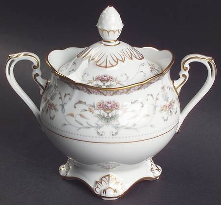 Astorbrook Sugar and Lid-Noritake