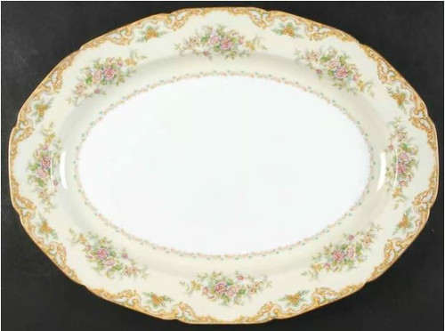 Bevan Large Oval Platter - Noritake