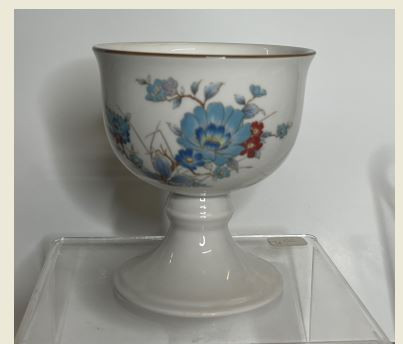 Bleufleur Wine Goblet - Noritake Crystal