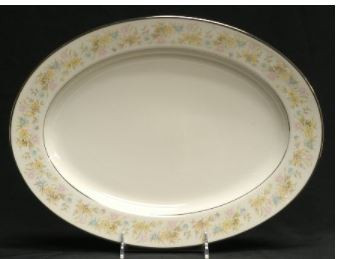 Blossom Time Medium Oval Platter - Noritake