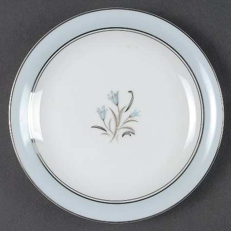 Bluebell Bread and Butter Plate