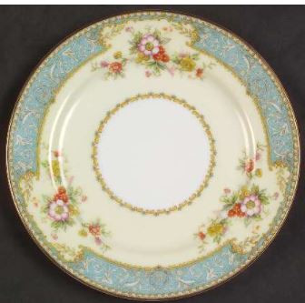 Blue Dawn Bread and Butter Plate