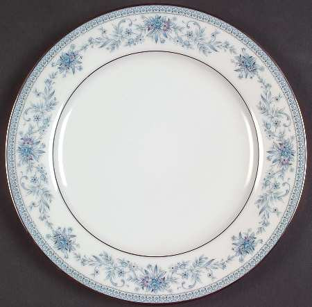 Blue Hill Round Salad Plate - Noritake