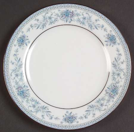 Blue Hill Bread and Butter Plate - Noritake