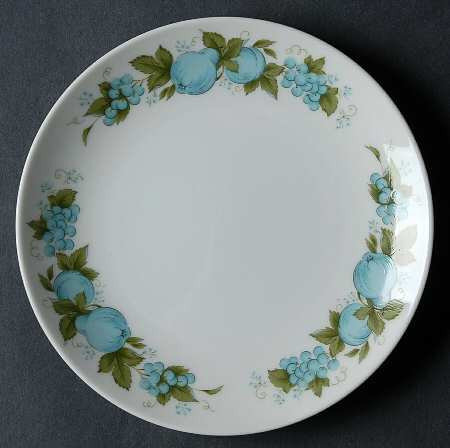 Blue Orchard Bread and Butter Plate