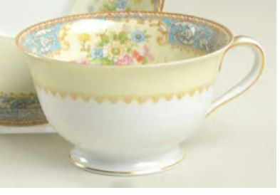 Border Bouquet Cup and Saucer