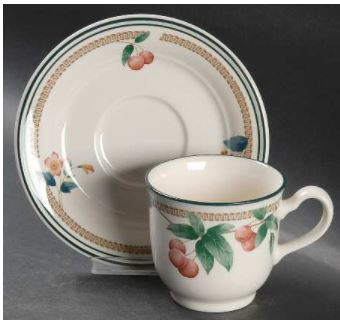 Bounty Cup and Saucer - Noritake