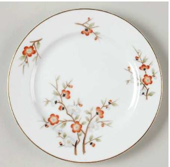 Brangane Bread and Butter Plate