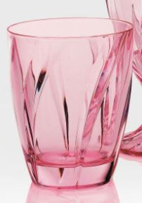 Breeze Pink Noritake Tumbler or High Ball