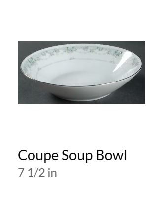 Brookfield Coupe Soup Bowl - Noritake