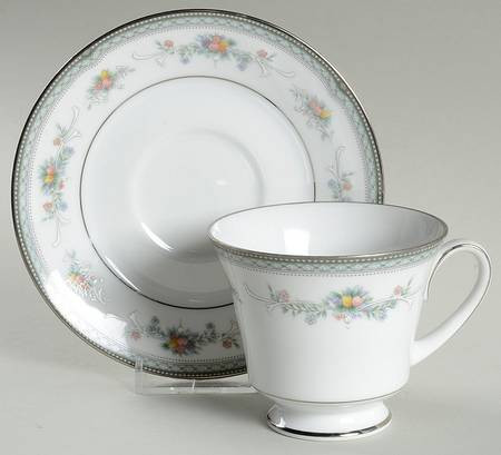 Brookvale Cup and Saucer - Noritake