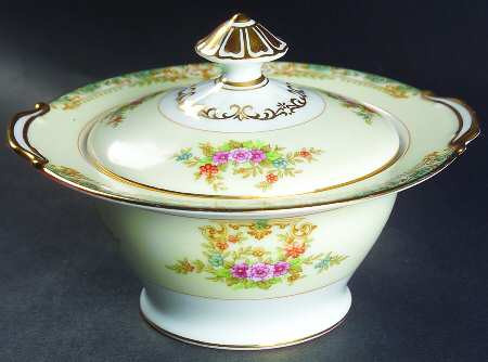 Camelot Sugar and Lid - Noritake