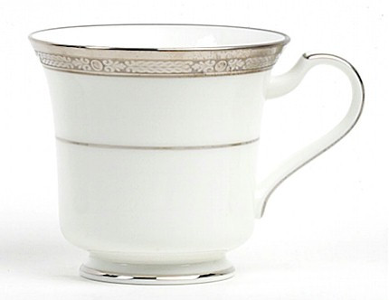 Chatelaine Platinum Cup and Saucer
