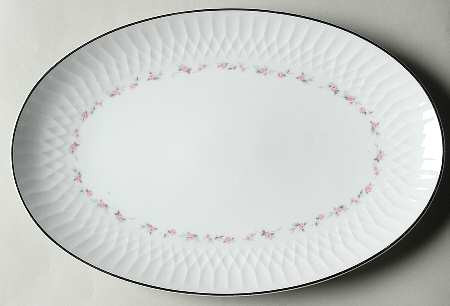 Cheri Medium Oval Platter-Noritake
