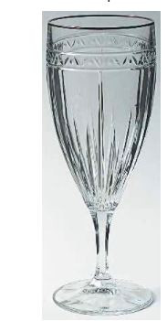 Christiana Gold Ice Tea or Beverage - Noritake Crystal
