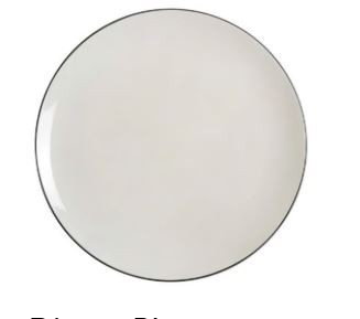 Colorwave Graphite Round Luncheon Plate or Accent Plate-Noritake