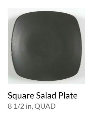 Square Salad Plate