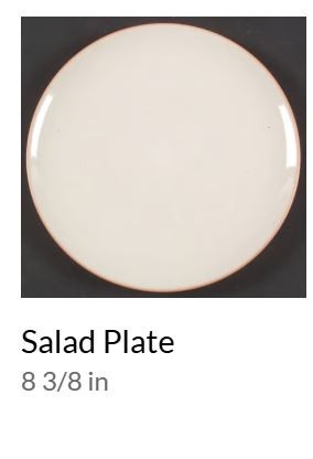 Colorwave Peach Round Salad Plate-Noritake
