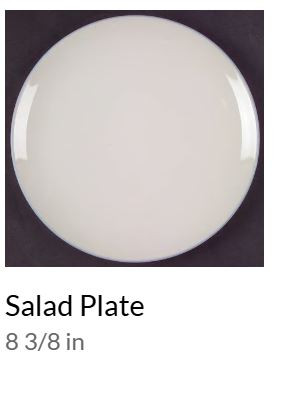 Round Salad Plate - Noritake