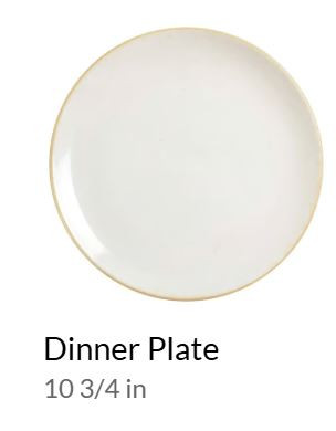 Colorwave Yellow Dinner Plate