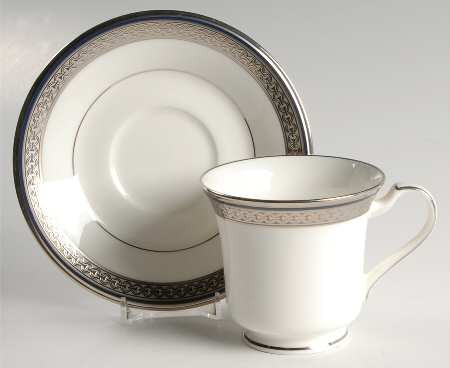 Continental Cobalt Cup and Saucer-Noritake